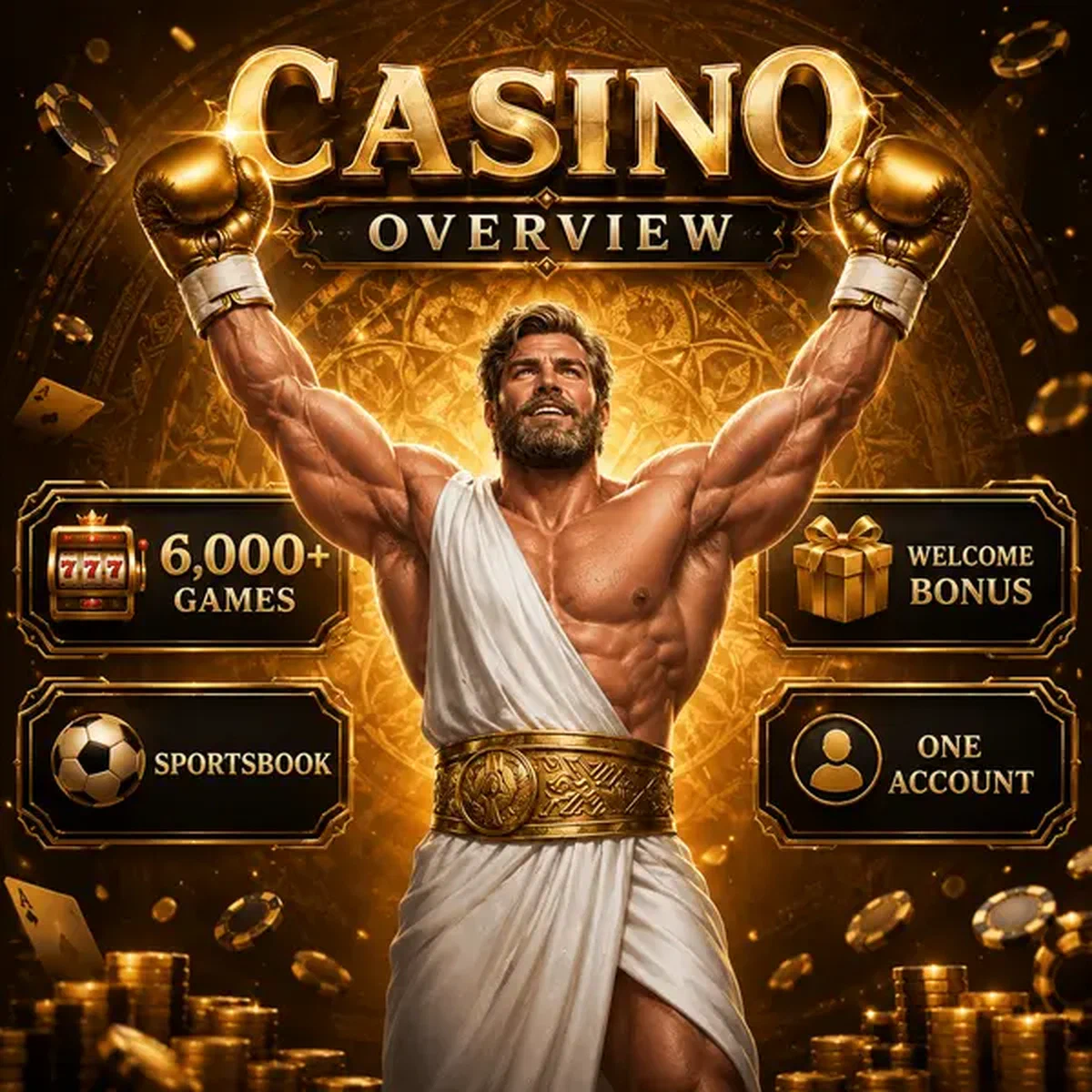 De Kampioen heft gouden bokshandschoenen op bij Savaspin Casino-overzicht met 6000+ spellen